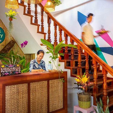 Be Happy Guesthouse Siem Reap Exterior foto